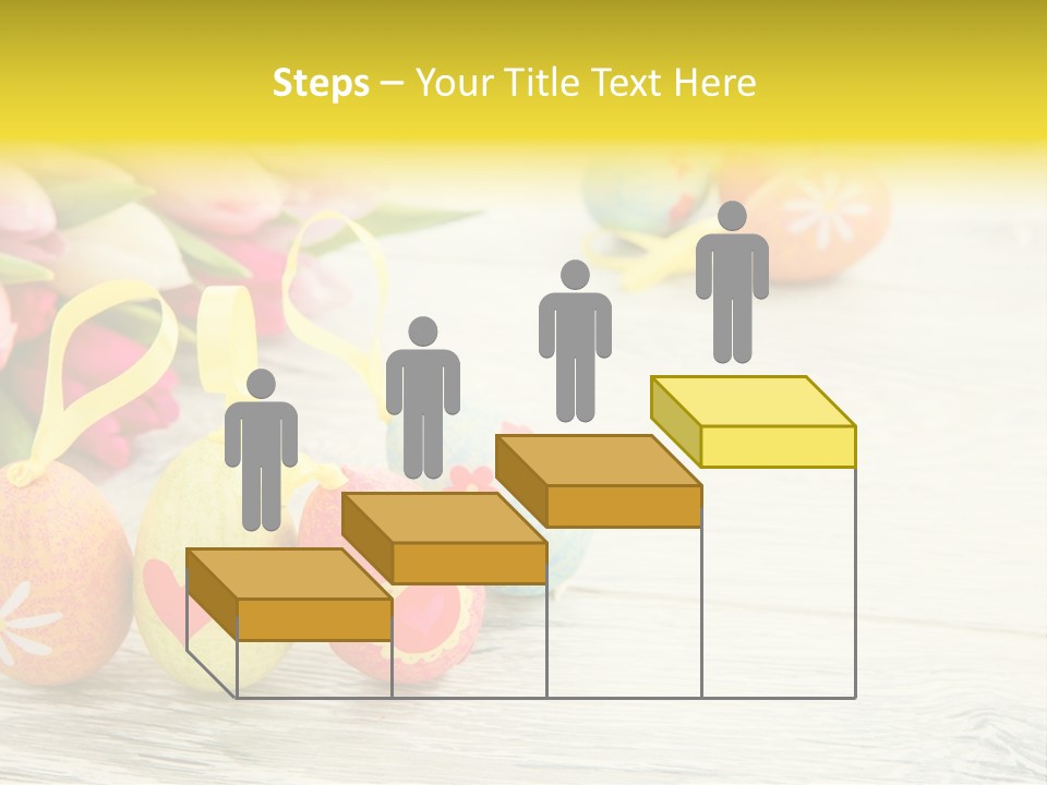 Ostergrue Pflanzen Hintergrund PowerPoint Template