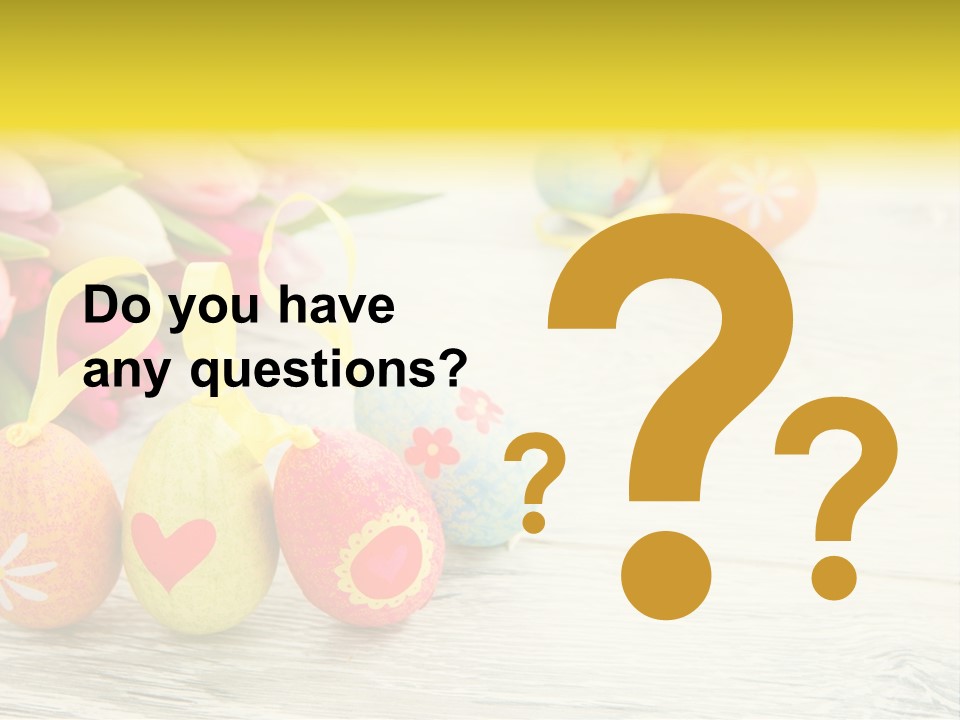 Ostergrue Pflanzen Hintergrund PowerPoint Template