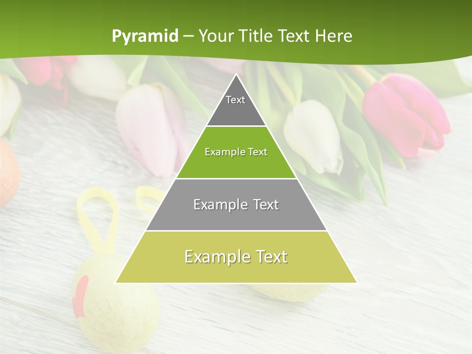 Blute Dekorieren Grukarte PowerPoint Template