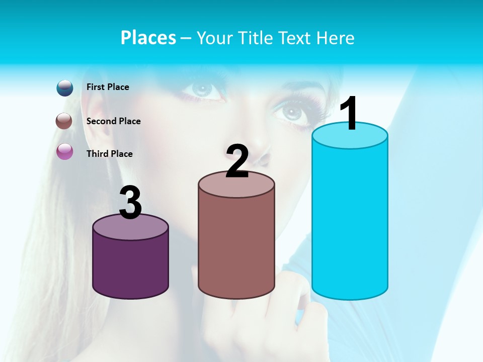 Glance Clean Nail Polish PowerPoint Template