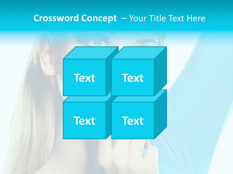Glance Clean Nail Polish PowerPoint Template
