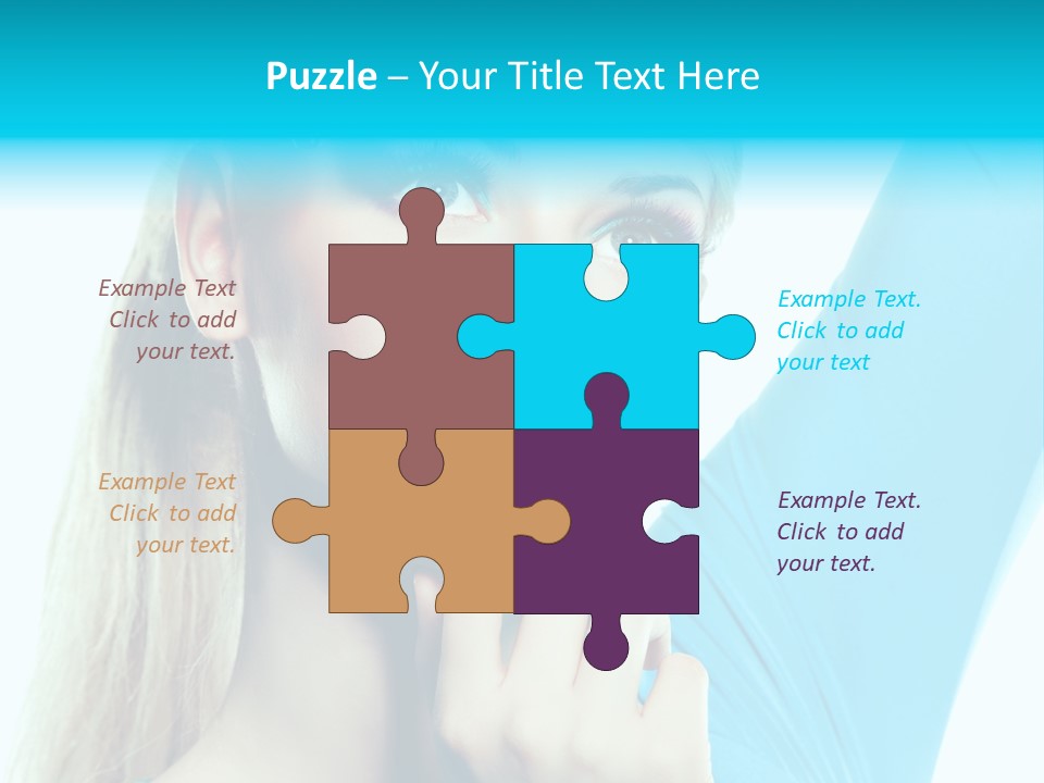 Glance Clean Nail Polish PowerPoint Template