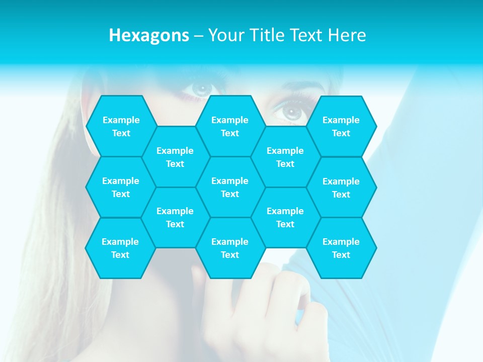 Glance Clean Nail Polish PowerPoint Template