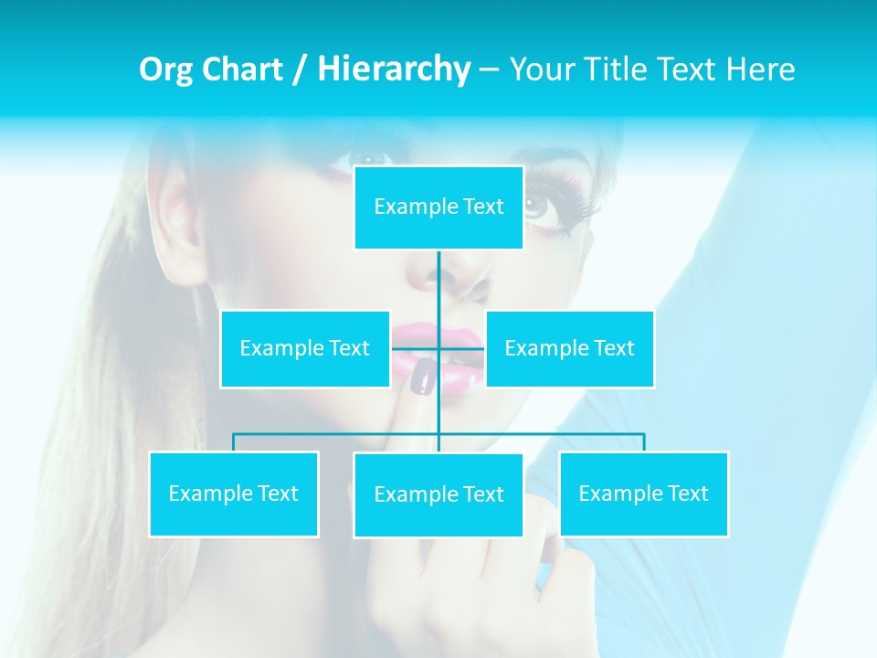 Glance Clean Nail Polish PowerPoint Template