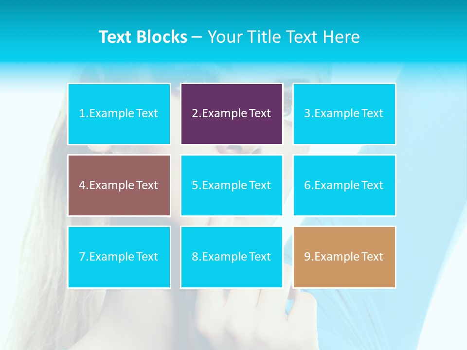 Glance Clean Nail Polish PowerPoint Template