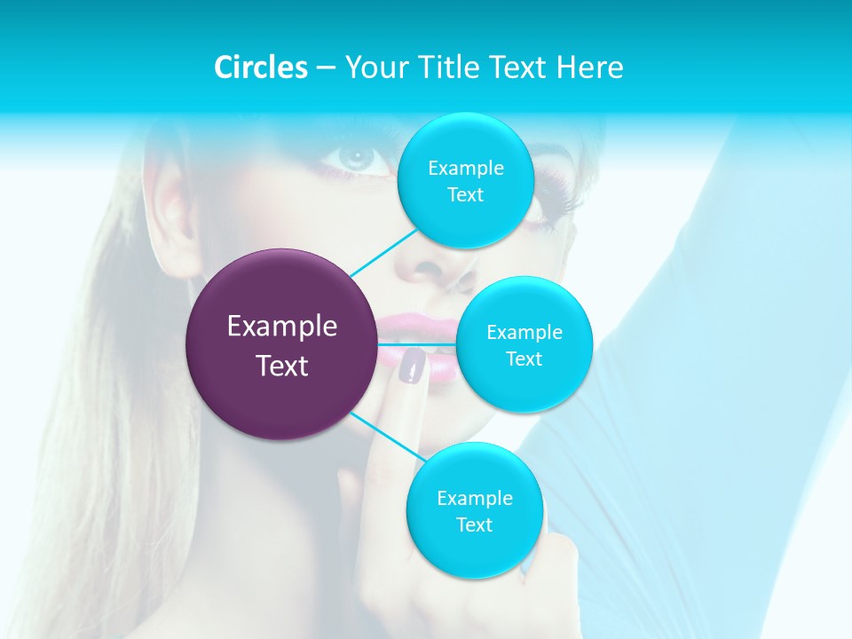 Glance Clean Nail Polish PowerPoint Template