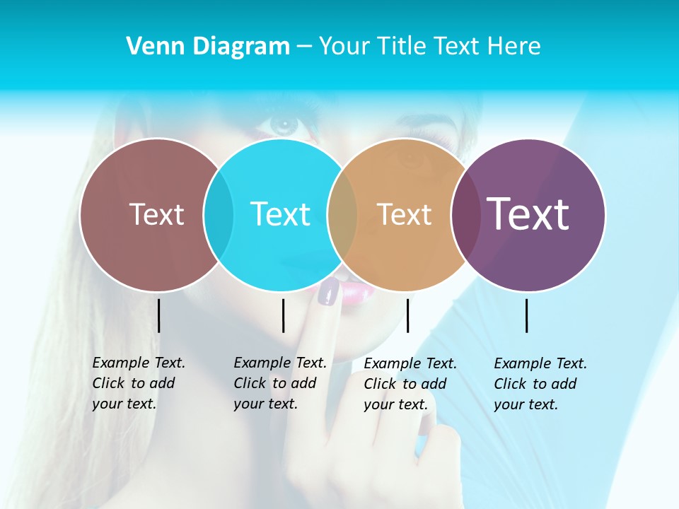 Glance Clean Nail Polish PowerPoint Template