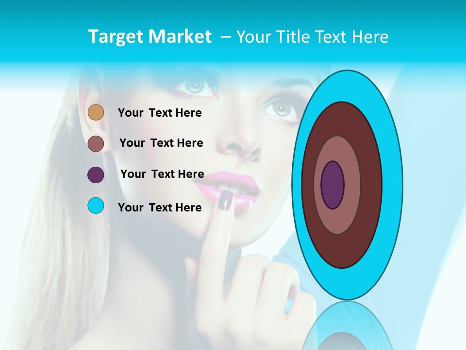 Glance Clean Nail Polish PowerPoint Template