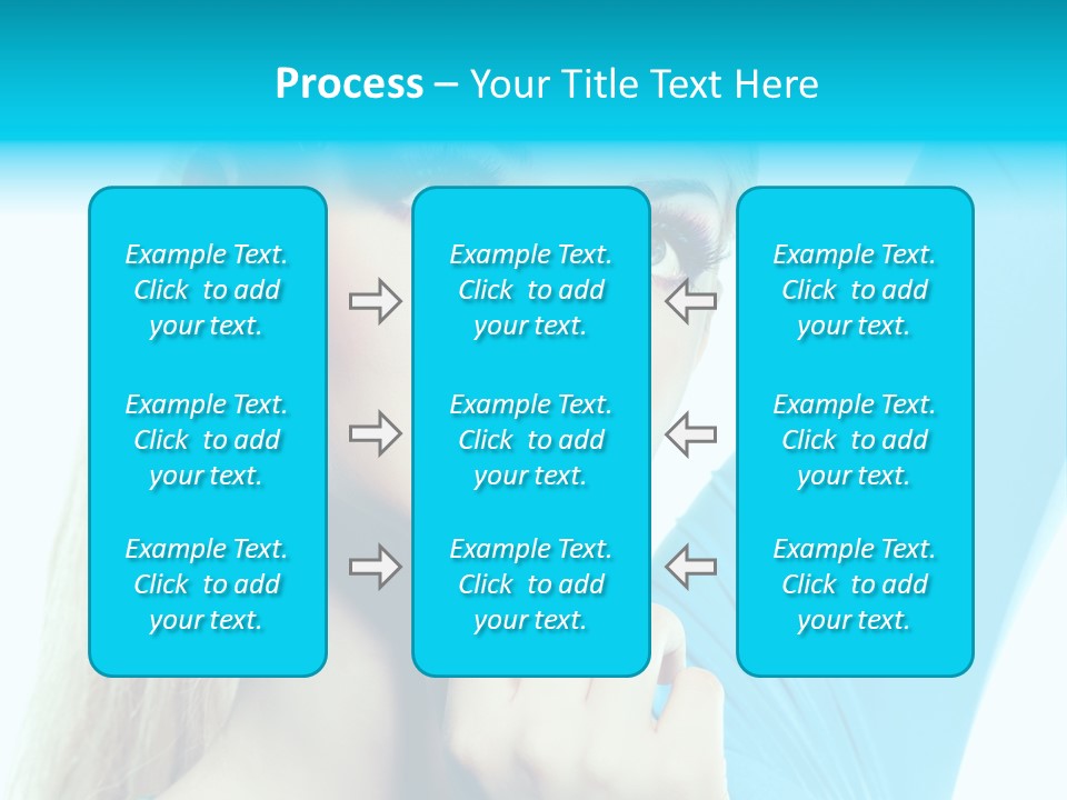Glance Clean Nail Polish PowerPoint Template