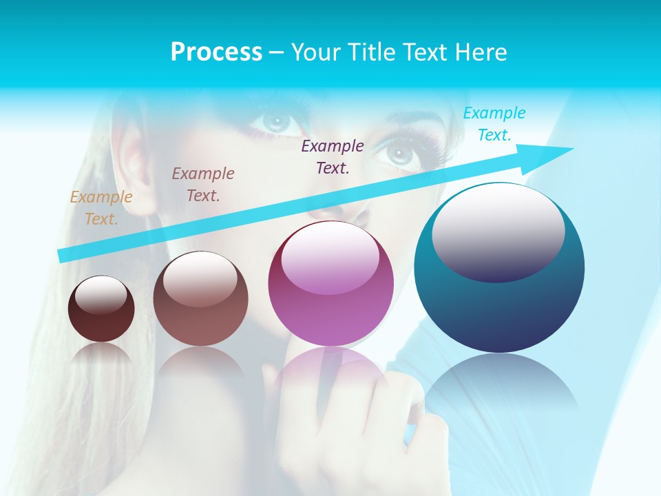 Glance Clean Nail Polish PowerPoint Template