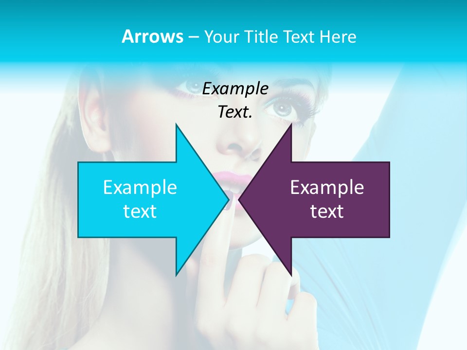 Glance Clean Nail Polish PowerPoint Template