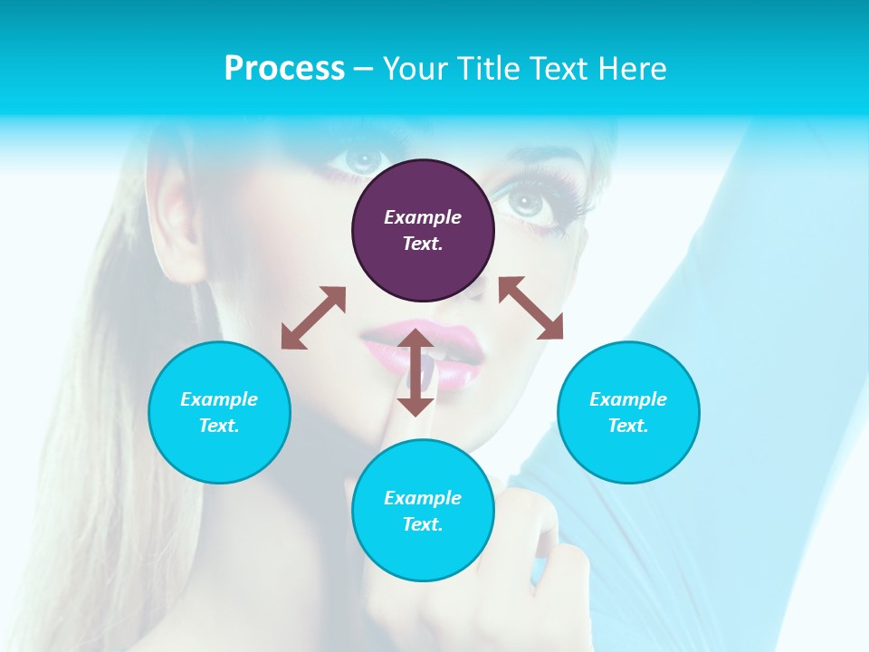 Glance Clean Nail Polish PowerPoint Template