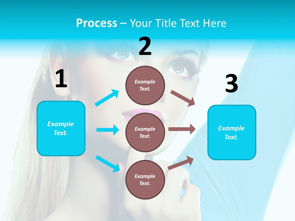 Glance Clean Nail Polish PowerPoint Template