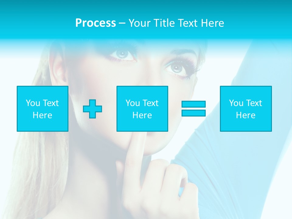Glance Clean Nail Polish PowerPoint Template