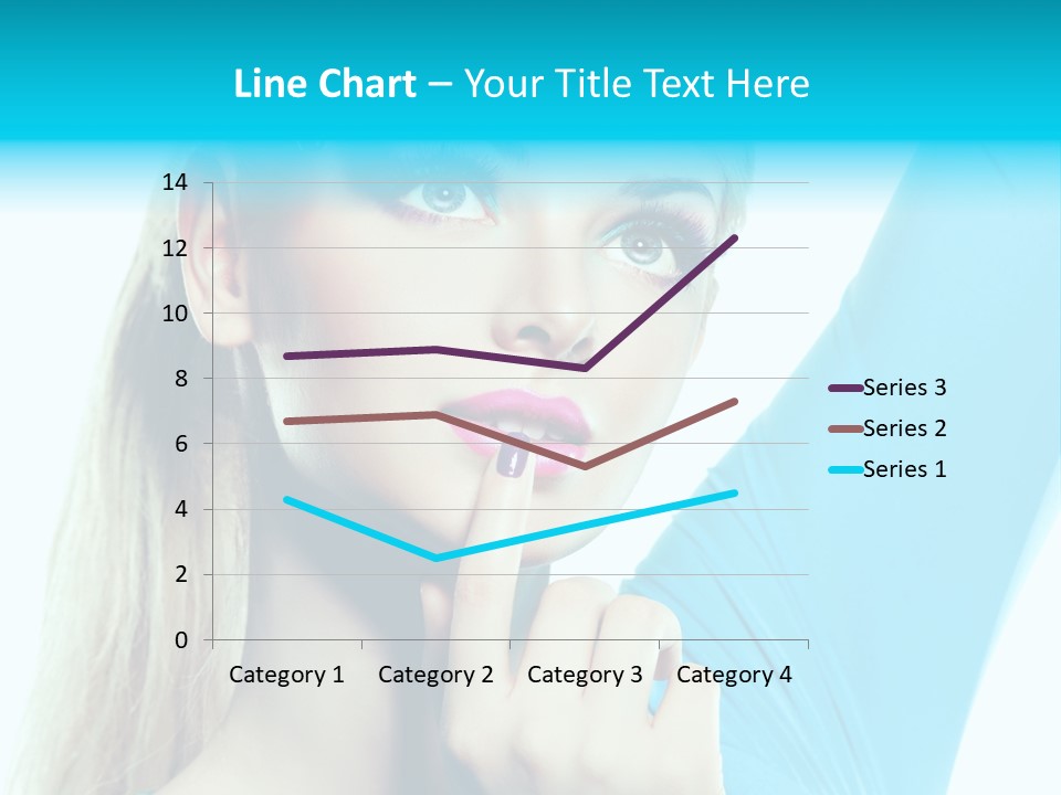 Glance Clean Nail Polish PowerPoint Template