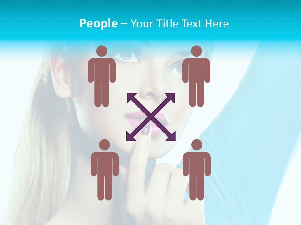 Glance Clean Nail Polish PowerPoint Template