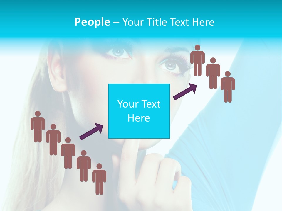 Glance Clean Nail Polish PowerPoint Template