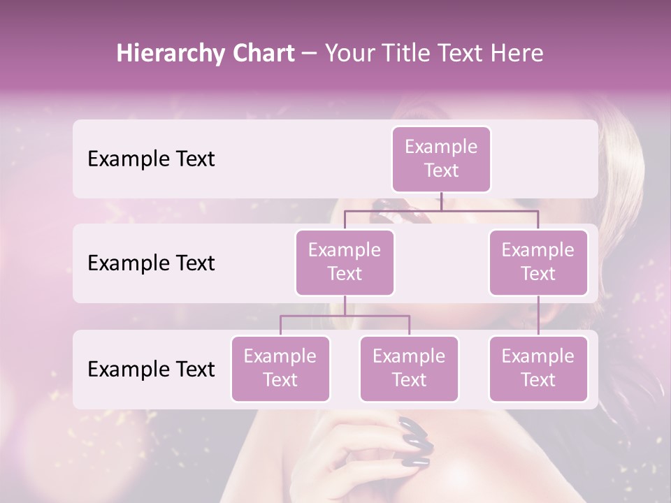 Girl Model Beauty PowerPoint Template