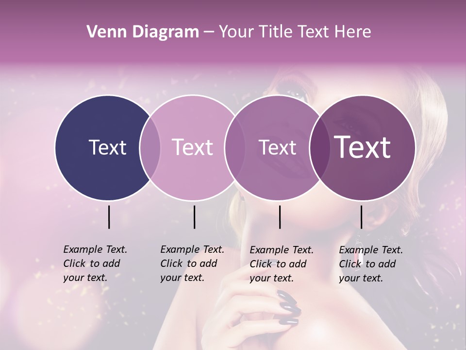 Girl Model Beauty PowerPoint Template