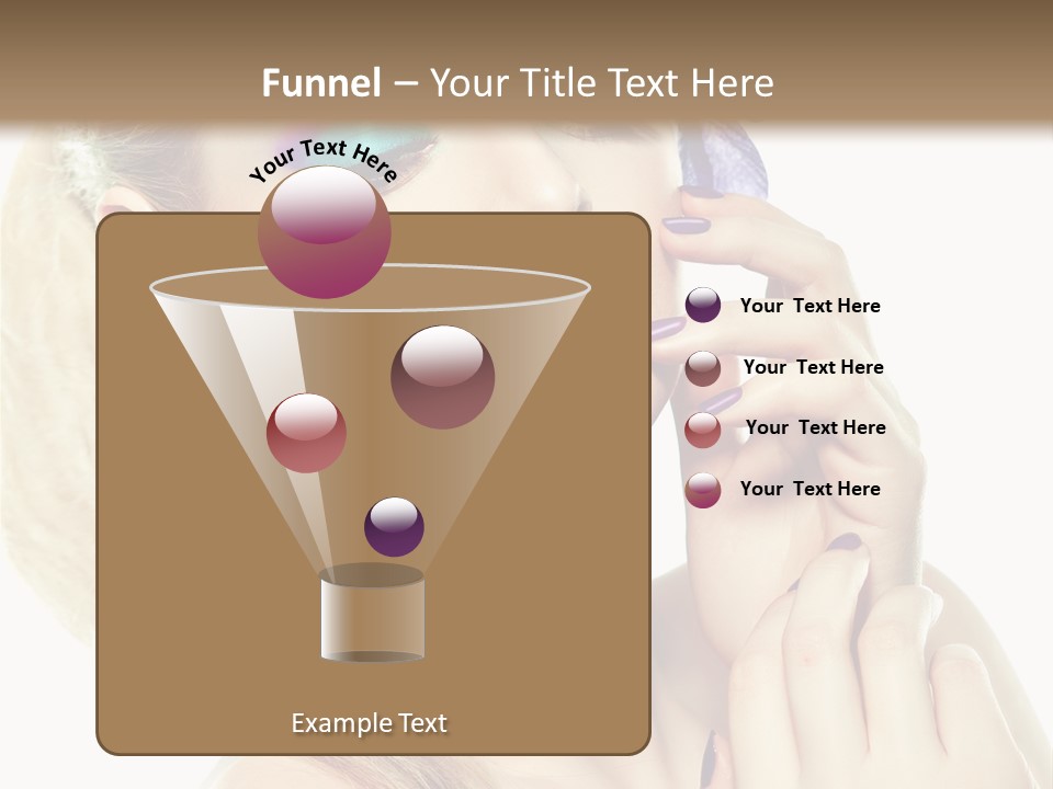 Mak Up Make Up Pink PowerPoint Template