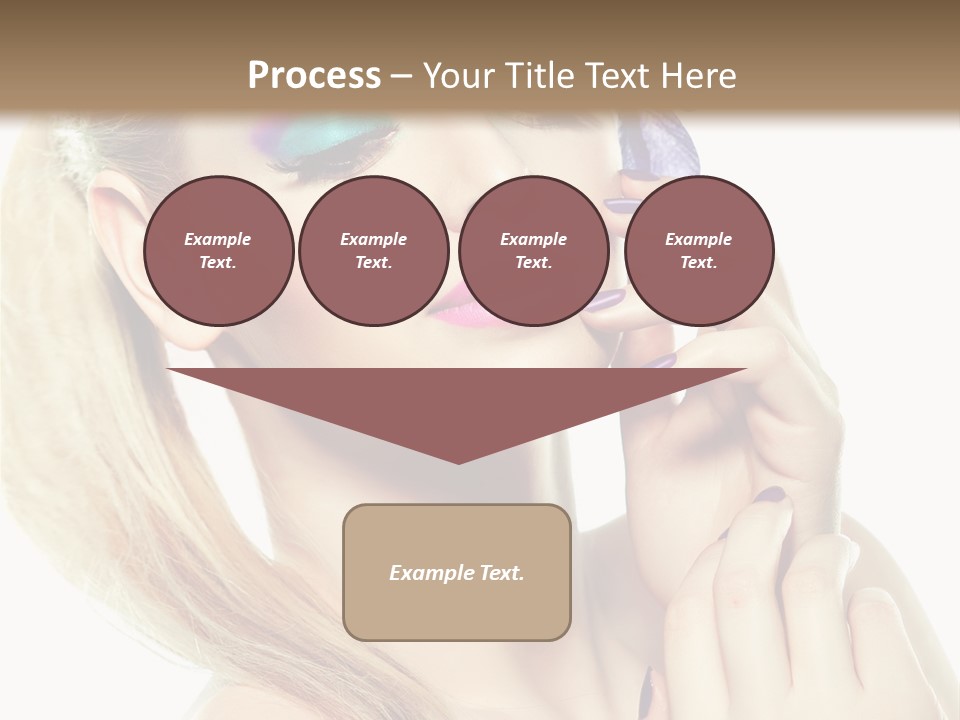 Mak Up Make Up Pink PowerPoint Template