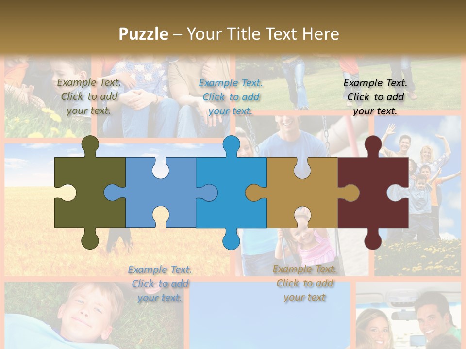 Weekend Family Parc PowerPoint Template