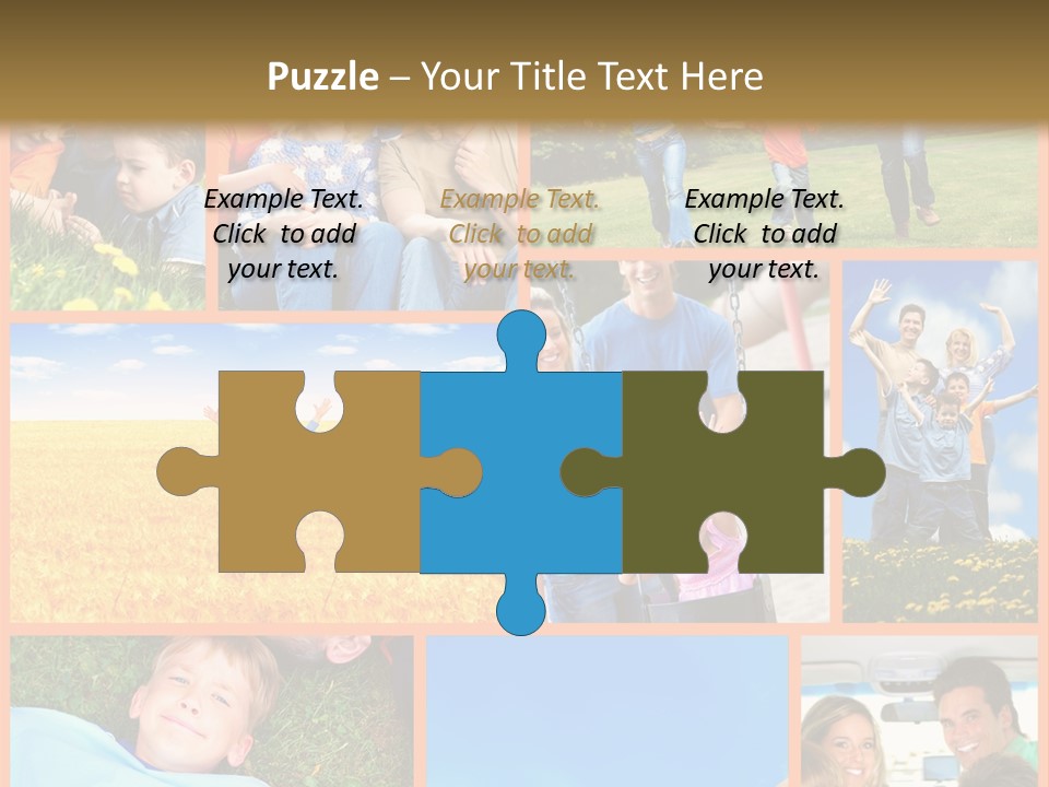 Weekend Family Parc PowerPoint Template