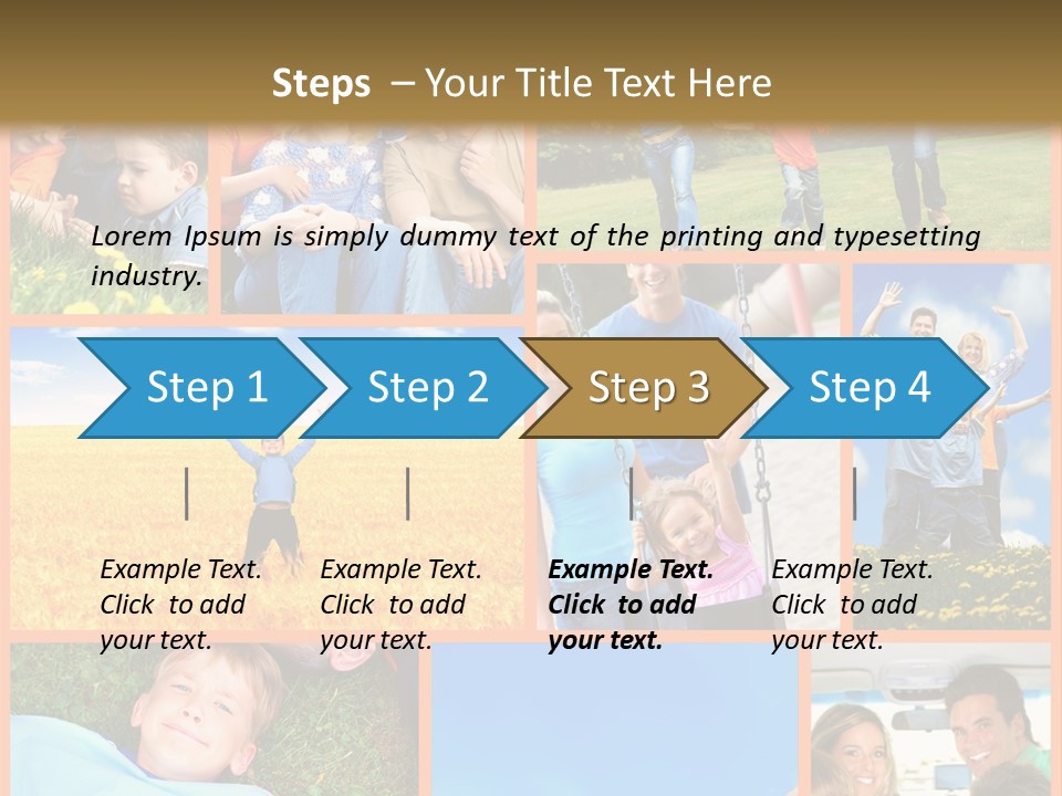 Weekend Family Parc PowerPoint Template