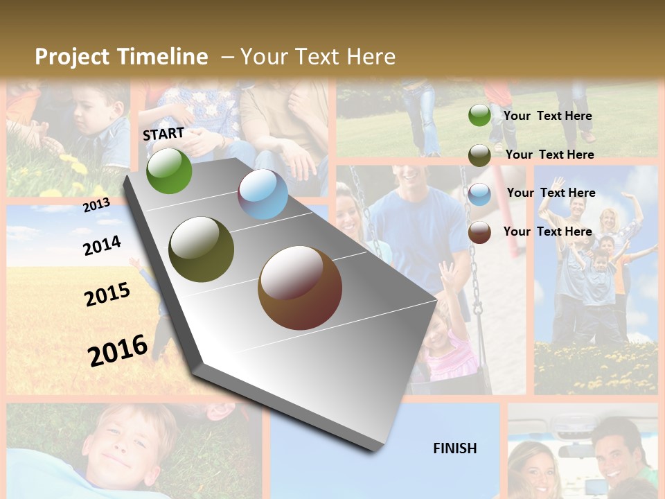 Weekend Family Parc PowerPoint Template