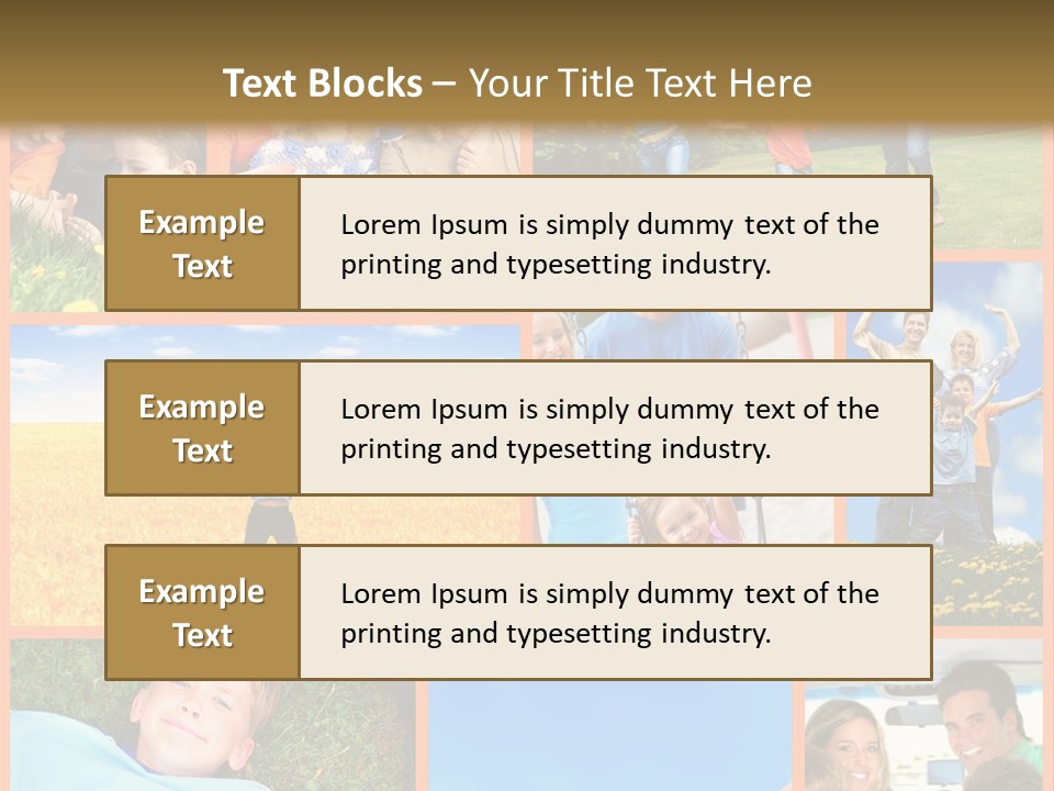 Weekend Family Parc PowerPoint Template