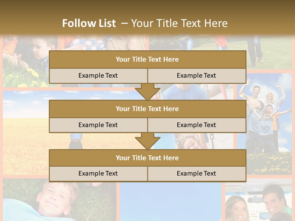 Weekend Family Parc PowerPoint Template