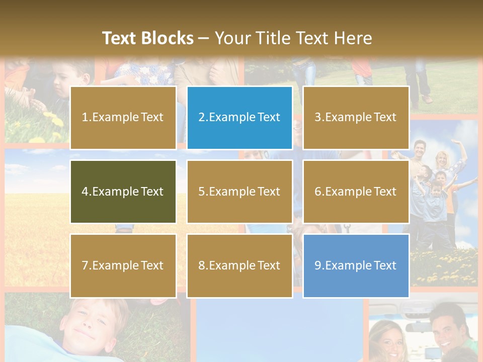 Weekend Family Parc PowerPoint Template