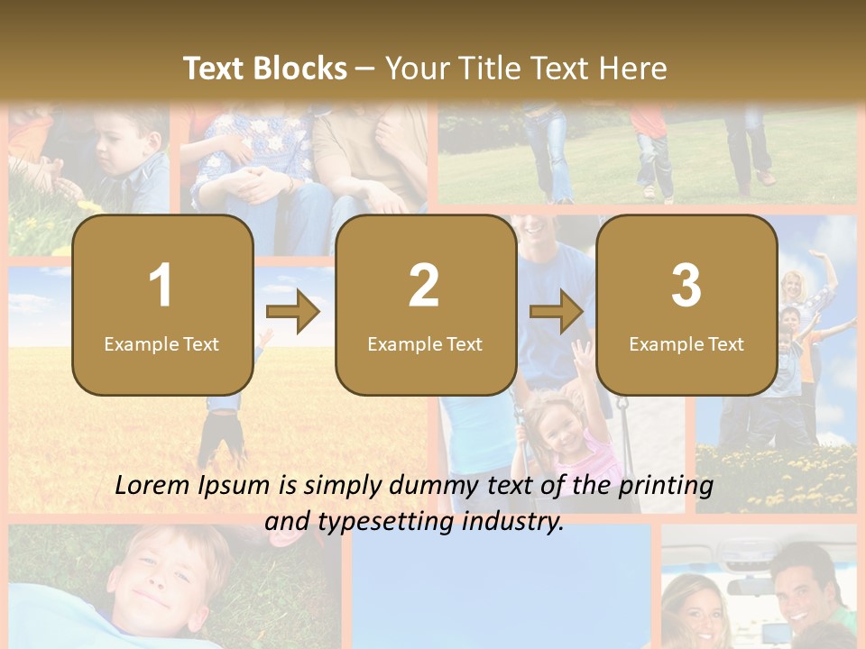 Weekend Family Parc PowerPoint Template