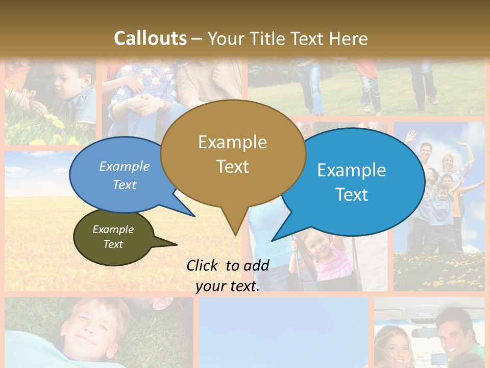 Weekend Family Parc PowerPoint Template
