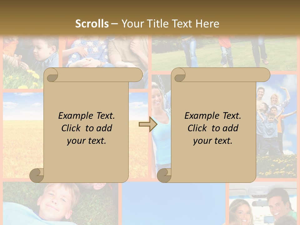 Weekend Family Parc PowerPoint Template
