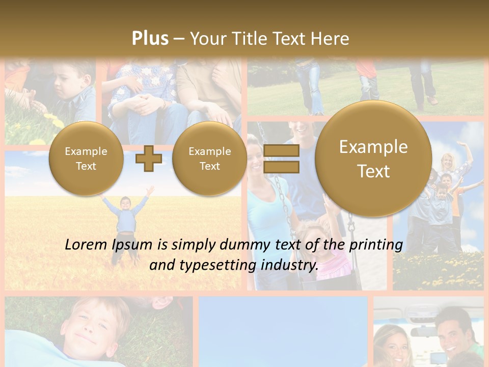 Weekend Family Parc PowerPoint Template