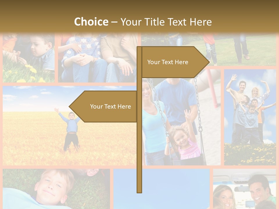 Weekend Family Parc PowerPoint Template