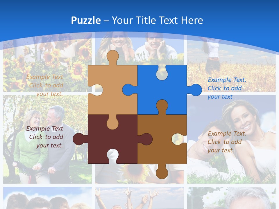 Dental Couple Old PowerPoint Template