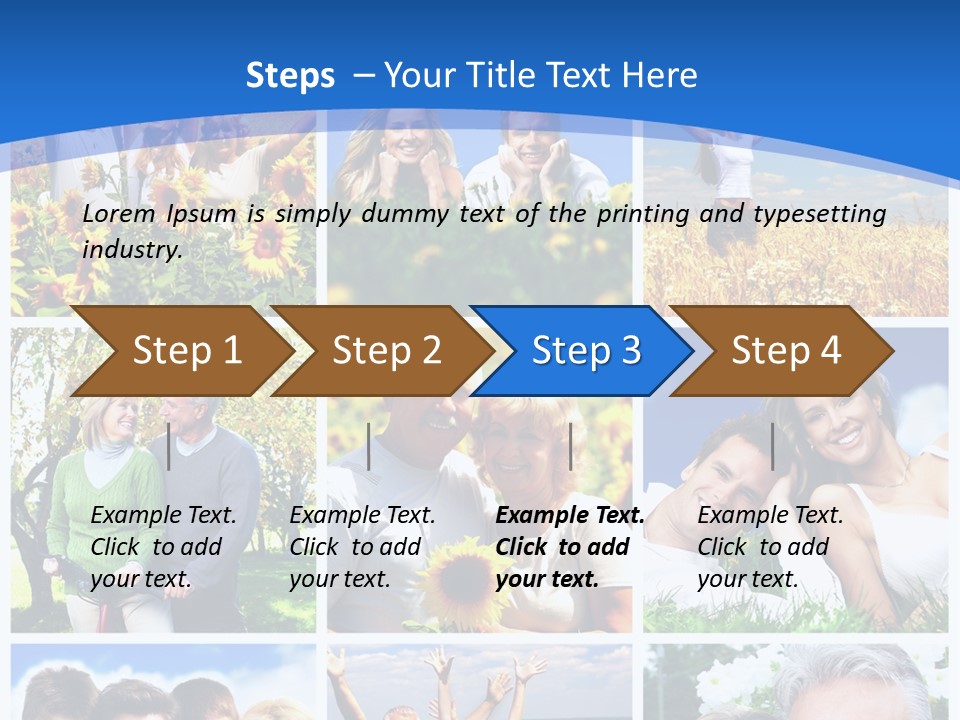 Dental Couple Old PowerPoint Template