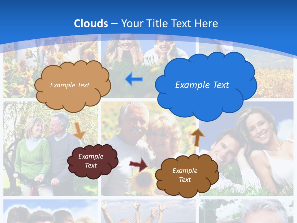 Dental Couple Old PowerPoint Template