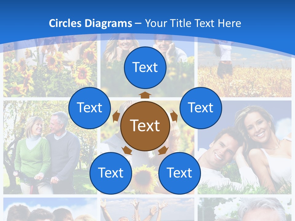 Dental Couple Old PowerPoint Template