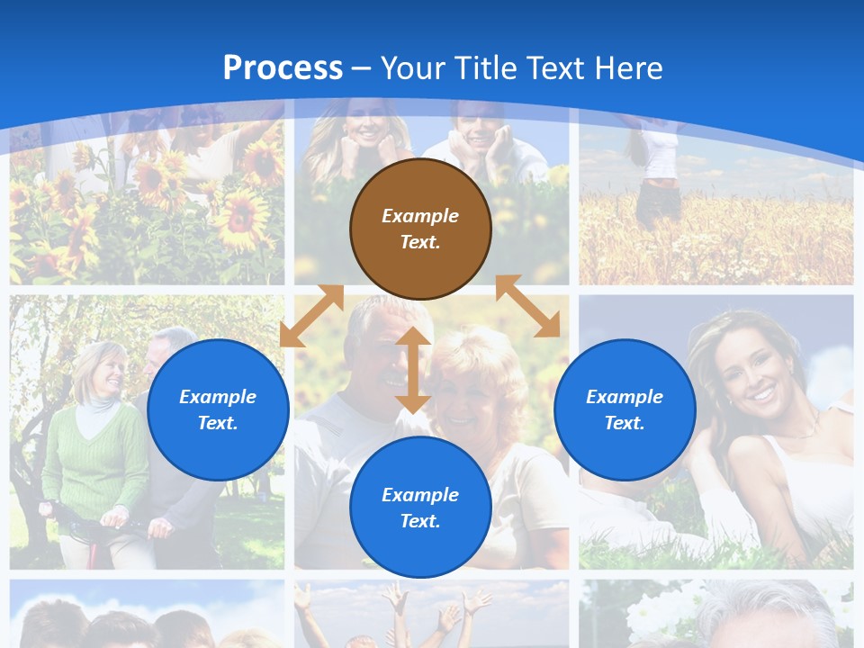 Dental Couple Old PowerPoint Template