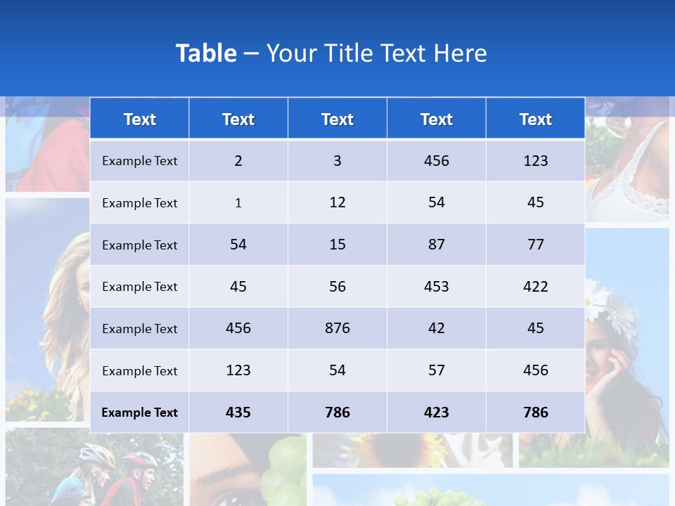 Elderly Portrait Fun PowerPoint Template