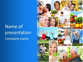 Person Fun Active PowerPoint Template