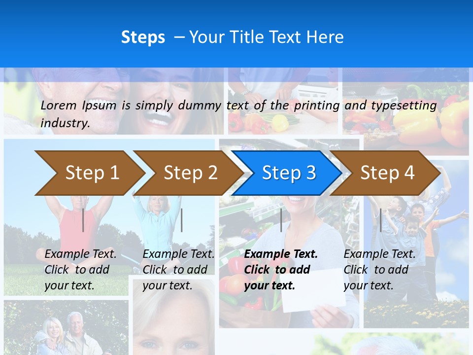 Person Fun Active PowerPoint Template