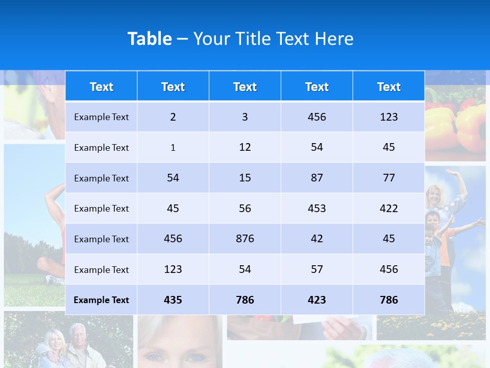 Person Fun Active PowerPoint Template