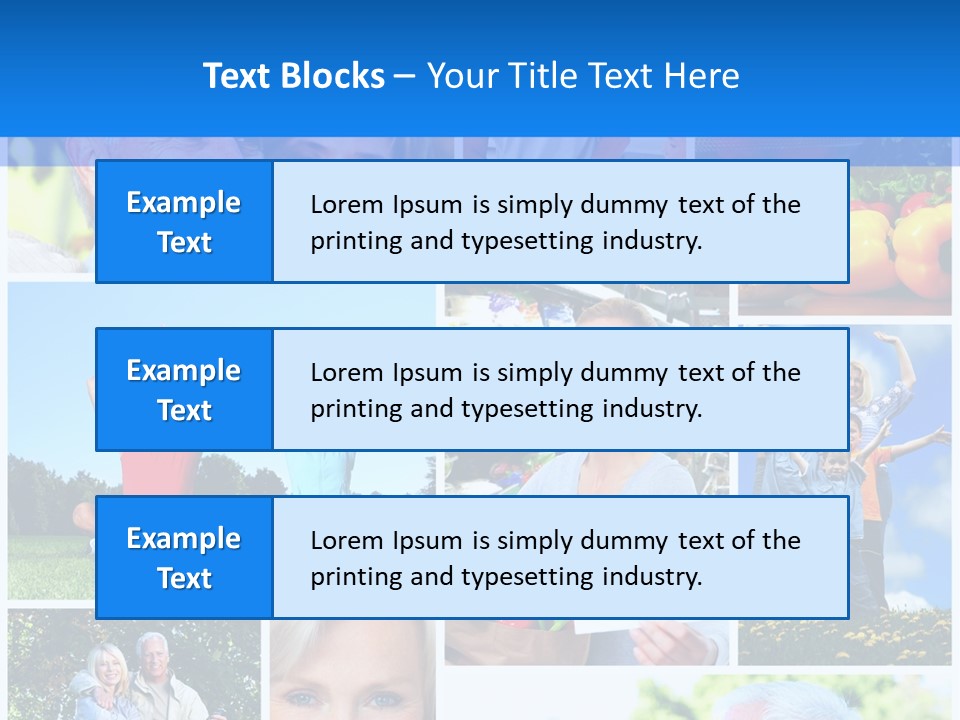 Person Fun Active PowerPoint Template