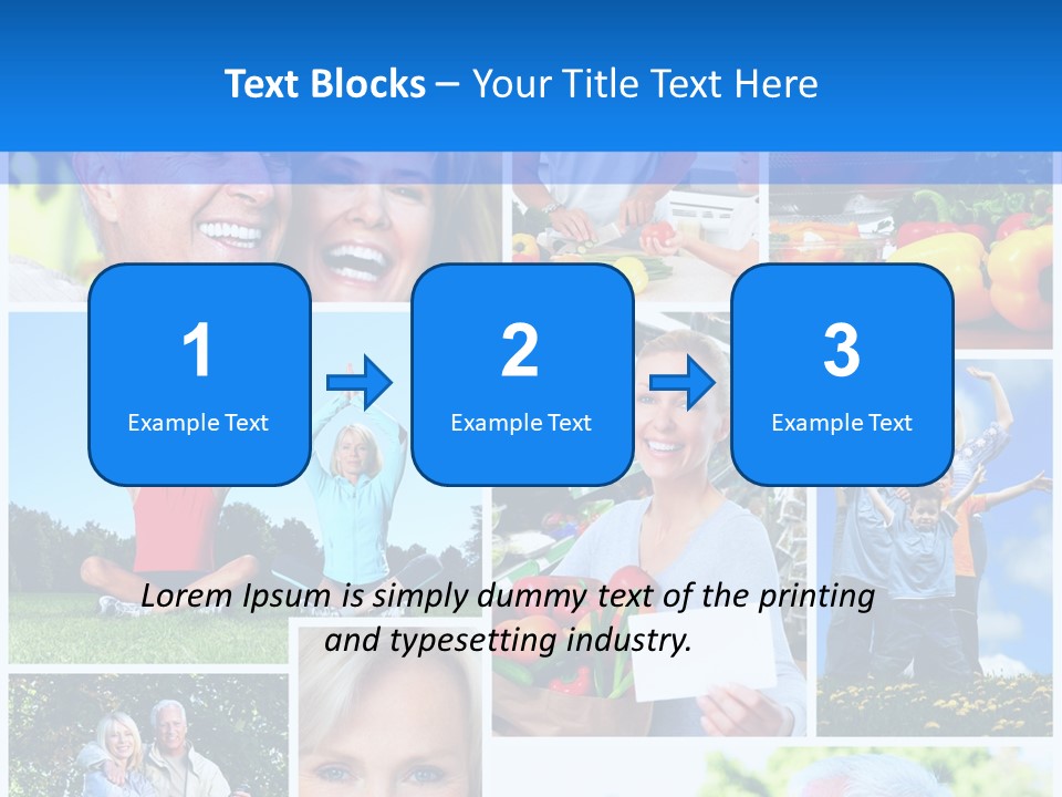 Person Fun Active PowerPoint Template