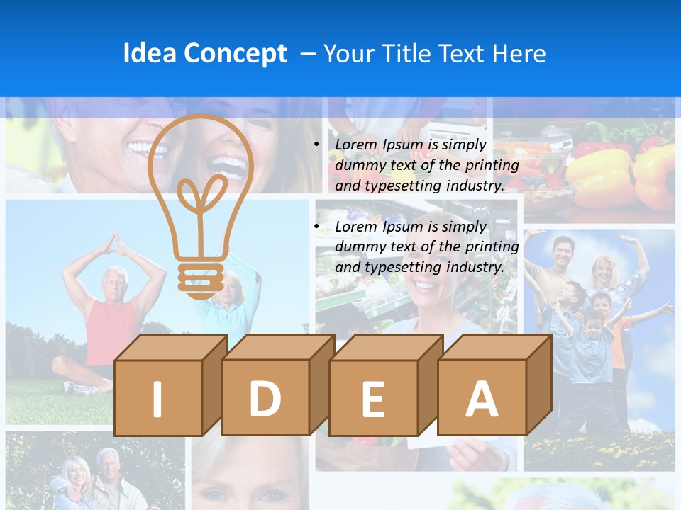 Person Fun Active PowerPoint Template