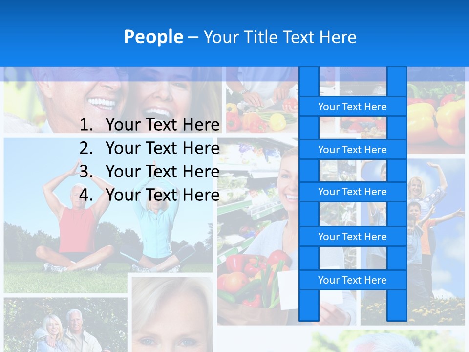 Person Fun Active PowerPoint Template